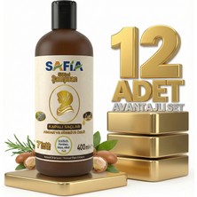 Safia Kapalı Saçlar Için Şampuan 12X400 ml