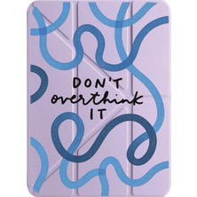 Adasena Huawei Matepad 12X Kılıf Uyku Modlu Kalem Bölmeli Fonksiyonel Desenli Overthink