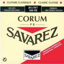 Gewa 656087 Savarez Corum 500PR Klasik Gitar Teli | Normal Tansiyon Naylon Tizler ve Esnek Baslar ile Dengeli ve Sıcak Karakter