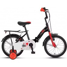 Ümit Bisiklet Picolo 16 Jant 1-V Vb Katlanır Çocuk Bisikleti - Siyah-Kırmızı
