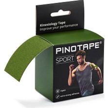 Pino Tape Sport Ağrı Bandı 5CMX5M - Zeytin Yeşili