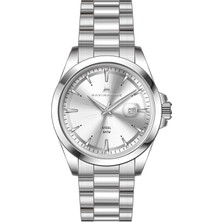 Navimarine Gümüş Çelik Kordon Erkek Kol Saati L-NT0027-4