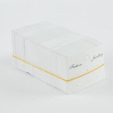 Zero Land Snmswrld 6lı Küpe Kartı-Beyaz