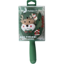 Nascita Twistlo Christmas Saç Fırçası Yeşil - 76