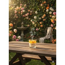 Portakal Kokulu Dekoratif Mum