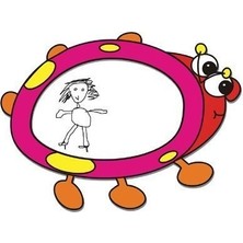 Edutoys UĞUR BÖÇEĞİ FİGÜRLÜ YAZI TAHTASI