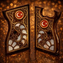 Sözler Savunma Çek Vizör Cz Çekvizör 7.65 mm Ahşap Kabze