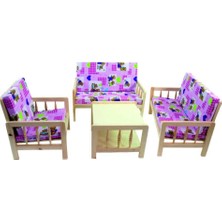 Edutoys OTURMA GRUBU AHŞAP (4 PARÇA)