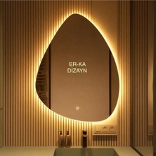 Curve Model Led'li Lavabo&banyo Aynası (Dokunmatik Sensörlü Dimmer Özellikli)