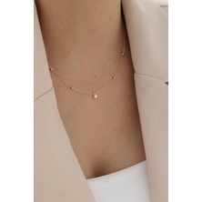 Yavuz Kuyumculuk 14 Ayar Altın Minimal Kalp Kolye