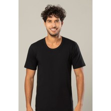 Erdem Erkek O Yaka Kısa Kollu %100 Pamuklu 6'lı Paket Tişört Atlet 1150