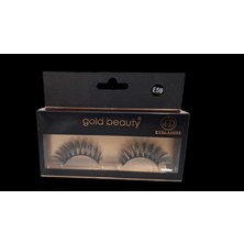 Gold Beauty 4d Takma Kirpik E59 Kolay Uygulanabilir Ipek Takma Kirpik