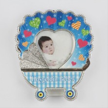 Zero Land Snmswrld Bebek Temalı Magnet Plastik Çerçeve-Mavi