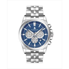 Navimarine Gümüş Çelik Kordon Erkek Kol Saati L-NAVI030-COL 4