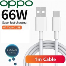 Oppo Super Vooc Şarj ve Data Kablosu Orijinal 1 Metre Type-C