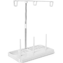 Albertos Ev Tipi Aile Dikiş Makinesi Iplik Çardağı Metal Gövdeli Iplik Standı Masura Düzenleyicili Renk Beyaz