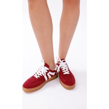 Velenza Shoes Kadın Sneaker Bağcıklı Düz Ortopedik Taban Günlükrahat Spor Ayakkabı B