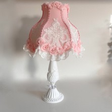 Lulu Avizem Güllü Dantelli Abajur