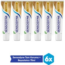 Sensodyne Çok Amaçlı Beyazlatıcı Tam Korumu Diş Macunu 75ML X6 Adet