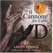 Larsen 639512 Cannone Warm Broad Çello Re (D) Teli | Dolgun ve Rezonanslı Ses Karakteri Çellonun Doğal Tınısını Zenginleştiren Tasarım
