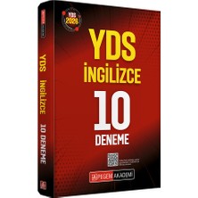 Pegem Akademi Yayıncılık 2026 YDS İngilizce 10 Deneme
