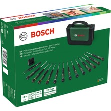 Bosch 15 Parçalı Hassas Tornavida Seti 1600A039J4