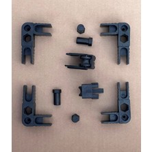 Plise Sineklik Aksesuar Seti  Köşe Takozu