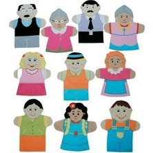 Edutoys İNSAN FİGÜRLÜ KUKLALAR (10 PARÇA)