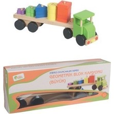 Edutoys GEOMETRİK BLOKLAR KAMYON (BÜYÜK)