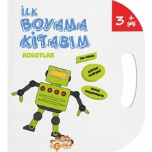 Mutlu Çocuk Yayınları Ilk Boyama Kitabım Robotlar