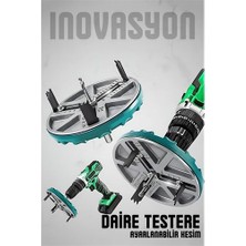 Serac Collection Ayarlanabilir Daire Testere Ucu 45–130 mm | Profesyonel Delme Aparatı   - SA002G-6EQ5R4