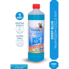 cleanity Deep Blue Duşakabin, Derz & Kireç Temizleyici 1000 ml | Güçlü Formül ile Parlak Sonuç