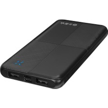 Serac Collection S-Lınk IP-G12N Siyah 10.000MAH 2xusb 1xmicro USB 1xtype-C 4 LED Göstergeli Powerban - SA002G-6ESF8