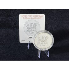 Darphane Truva – Antik Kentler Serisi No:3  Gümüş Hatıra Sikke