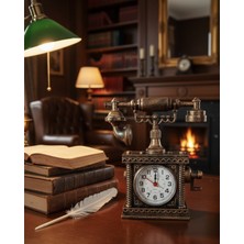 Serac Collection Modern Tasarımlı Çalar Saat Dekoratif ve Işlevsel Masa Saati - SA002G-6ES9P8