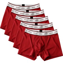 MAKSFD Premium 5’li Erkek Boxer – Ultra Rahat ve Esnek Iç Giyim – Erkek Boxer - (Damat Bohçası) Çeyiz Seti