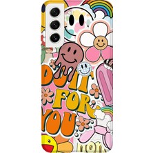 Lelia Samsung Galaxy S21 Plus Uyumlu Baskılı Şeffaf Telefon Kılıfı | Koleksiyon: Chromatica Aura