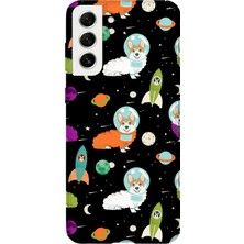 Lelia Samsung Galaxy S22 Plus Uyumlu Baskılı Şeffaf Telefon Kılıfı | Koleksiyon: Pawprint Stories