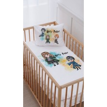 Lilabio %100 Pamuk Park Yatak Beşik Nevresim Takımı (70X120) Harry ve Hermione