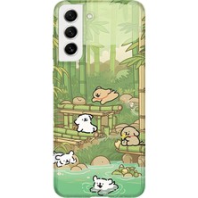 Lelia Samsung Galaxy S21 Fe Uyumlu Baskılı Şeffaf Telefon Kılıfı | Koleksiyon: Cute Animals