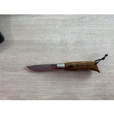 Akb Ahmet Kaba Hunter A020 Kilitli El Yapımı Çakı - Açık 18 cm Namlu 8 cm 4116 Paslanmaz Çelik