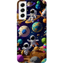 Lelia Samsung Galaxy S21 Fe Uyumlu Baskılı Şeffaf Telefon Kılıfı | Koleksiyon: Cosmicwhisper Skyset