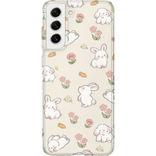 Lelia Samsung Galaxy S22 Uyumlu Baskılı Şeffaf Telefon Kılıfı | Koleksiyon: Cute Animals