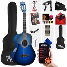 Midex CG-270BL Klasik Gitar 4/4 Yetişkin Boy Sap Ayarlı Full Set