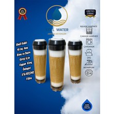 Still Water Shell Kablı 10'inç Kireç Önleyici 3'lü Reçine Filtre Set