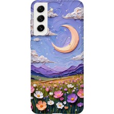 Lelia Samsung Galaxy S22 Uyumlu Baskılı Şeffaf Telefon Kılıfı | Koleksiyon: Pastelbloom Soft Series