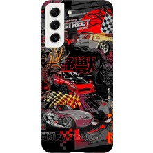 Lelia Samsung Galaxy S22 Plus Uyumlu Baskılı Şeffaf Telefon Kılıfı | Koleksiyon: Turboline Streetworks