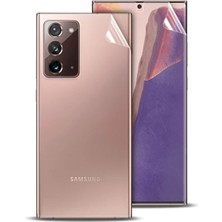 Sergen Reklam Sm Galaxy Note 20 Film Ön Arka Full Koruyucu Membran Nano Hidrojel Koruyucu Set-(57 - SE002E-6CN40