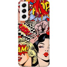 Lelia Samsung Galaxy S21 Fe Uyumlu Baskılı Şeffaf Telefon Kılıfı | Koleksiyon: Chromatica Aura