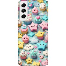 Lelia Samsung Galaxy S21 Uyumlu Baskılı Şeffaf Telefon Kılıfı | Koleksiyon: Kawaiimilk Dreamies